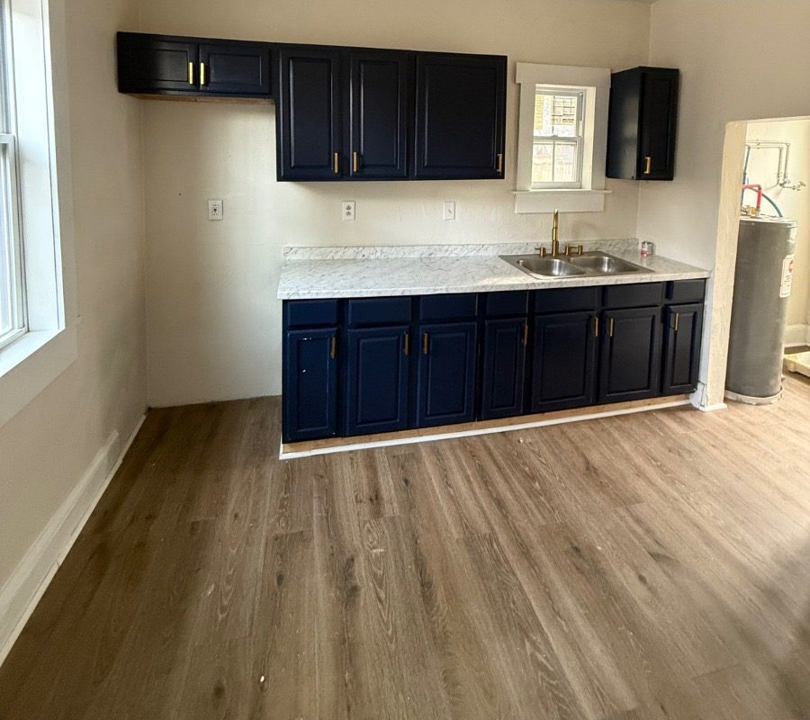 Kitchen renovation after, by Mend Renovations