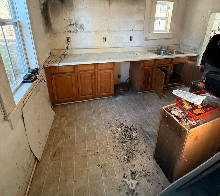 Kitchen renovation before